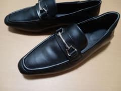 【アズールバイマウジー】　ビットローファー　ブラック　M