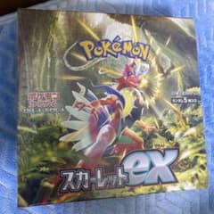【シュリンク付】ポケカ　スカーレットex 1boxのサムネイル