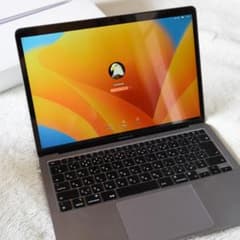macbook air M1 16GB 256GB スペースグレイのサムネイル