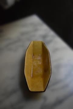 最期 美品フランス19世紀 オクトゴナル デュルフィー窯 ラヴィエ皿 民