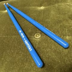 ❣️✨Vic Firth Kidsticks ドラムスティック ブルー こども用 - 5