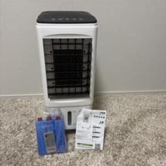 エアークーラー BW-102Y ホワイト 冷風扇 冷風機 6L水タンク リモコン