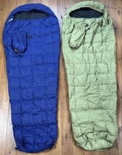イスカ　ダウンシュラフ　Down Plus Tabing 200(左側の青色) イスカ ダウンシュラフ Down Plus Tabing 200(左側の青色) - メルカリ