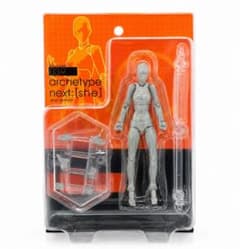 archetype next [she] グレー 素体 可動フィギュア 未開封 - メルカリ