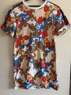 adidas 花柄 Tシャツ Sサイズのサムネイル