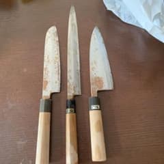 包丁セット  修復用のサムネイル