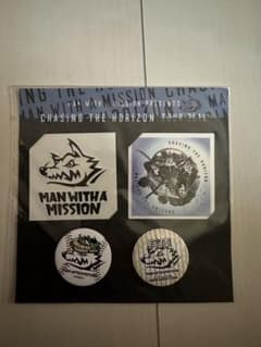 MAN WITH A MISSION ステッカー・缶バッジセットのサムネイル