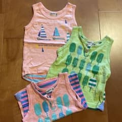 ラグマート　タンクトップ　3枚セット　90 100のサムネイル