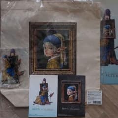 [Anonymous Shipping, Free Shipping] Girl with a Pearl Earring Funeral Frieren Vermeer Exhibition