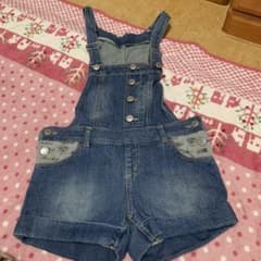 サロペット デニム オーバーオールのサムネイル