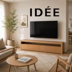 IDEE テレビボード MARGOT LOW BOARD Natural 20万 - メルカリ