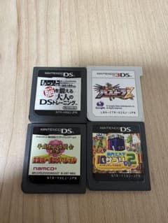 닌텐도 DS 소프트 4개 세트 퍼즈드라만 3DS 소프트가 됩니다