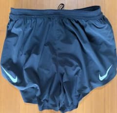 NIKE エアロスイフトランニングパンツ 黒Lサイズのサムネイル