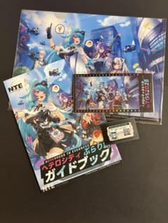 TGS NTE フィルム風クリアチケット クリアファイル　ナナリ ノベルティ レのサムネイル