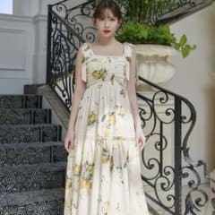 herlipto Capri Lemon Print Dress - メルカリ