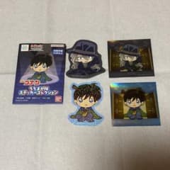 名探偵コナン ちぢませ隊 ステッカーコレクション ジン 工藤新一 まとめ売り