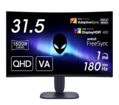 Dell 31.5 インチ 曲面 Alienware ゲーミングモニター - メルカリ