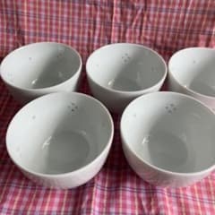 山幸窯　透かし模様　湯飲み 5個セットのサムネイル