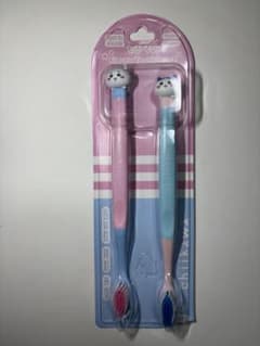 ちいかわ フィギュア歯ブラシ 大人用2本セット　ちいかわ　ハチワレのサムネイル
