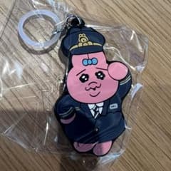 JR西日本×可哀想に！カプセルラバーキーホルダー 〈おぱんちゅうさぎ