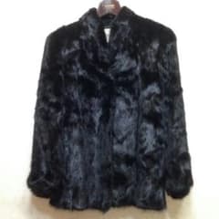 美品】Malvoisie 毛皮 ブラックミンク ファー コート 冬服 アウター 