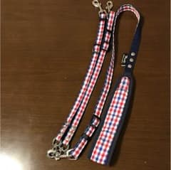 二頭引き犬用リードのサムネイル
