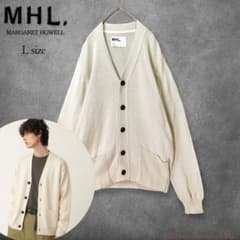 MHL. マーガレットハウエル コットンカーディガン L コットン