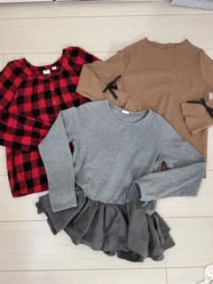 トップス3点セット売り 140のサムネイル