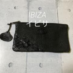 IBIZA イビサ パイソン パッチワーク ポーチ - メルカリ