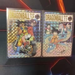 ドラゴンボール 完全版 40周年記念 カード コミパラ2枚セット(海外製の