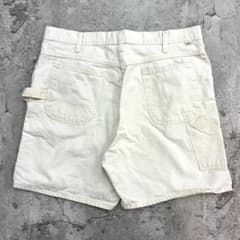 s*a様 80s Dickies　ペインターショーツ　W34　ホワイト　チビタグ 80s Dickies ペインターショーツ W34 ホワイト チビタグ 古着 - メルカリ