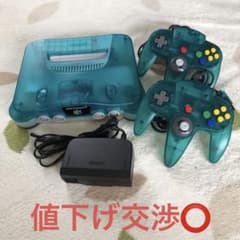 Nintendo64 クリアブルー　拡張パックのサムネイル