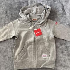 MIKI HOUSE フード付きトレーナー 90サイズ グレー - メルカリ
