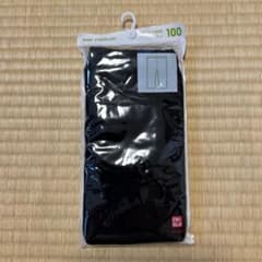 UNIQLO 100サイズ 黒レギンスのサムネイル