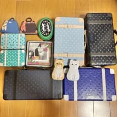 KALDI カルディ　お菓子缶　トランク缶　ネコ缶　まとめ売り　12個セット KALDI カルディ お菓子缶 トランク缶 ネコ缶 まとめ売り 12個セット