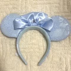 【美品】ディズニー カチューシャ シンデレラ レースのサムネイル