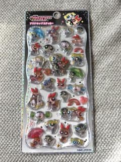パワーパフガールズ プチドロップステッカーのサムネイル