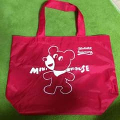 ミキハウス ナイロンバッグ 赤のサムネイル