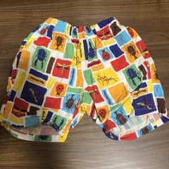 moujonjon 昆虫柄 ハーフパンツ 90cmのサムネイル