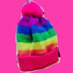 虹色ニット帽！のサムネイル