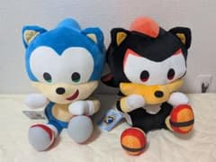 SONIC&FRIENDS ひょこぴょこLLぬいぐるみ ソニック シャドウ - メルカリ