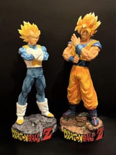 드래곤 볼 손오공 & 베지터 슈퍼 사이어인 피규어 DRAGON BALL