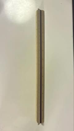 三角スケール 30cm ベージュのサムネイル