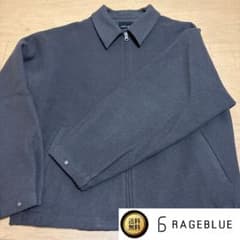 【先取り価格】RAGEBLUE ウールミックスジャージー ブルゾン ダークグレーのサムネイル