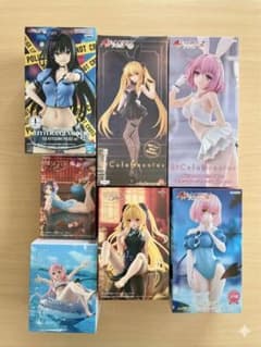 To LOVEる とらぶる フィギュア 7種セット ヤミ モモ ララ 西蓮寺