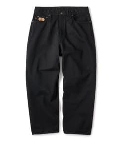 極美品】FTC EMB BAGGY FIT デニム ブラック M 値札タグ付 - メルカリ