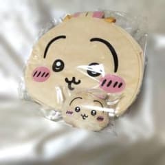 ちいかわ　おかおBIGボストンバック&ぬいぐるみパスケースポーチ２のセット