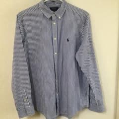 Polo Ralph Lauren ストライプシャツ レディースM〜Lのサムネイル