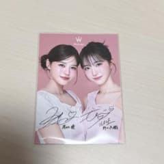 h*9様 ＝LOVE 高松瞳 野口衣織 サイン入りフォトカード - メルカリ