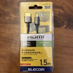 ELECOM HDMIケーブル デジタルカメラ、ビデオカメラ対応のサムネイル